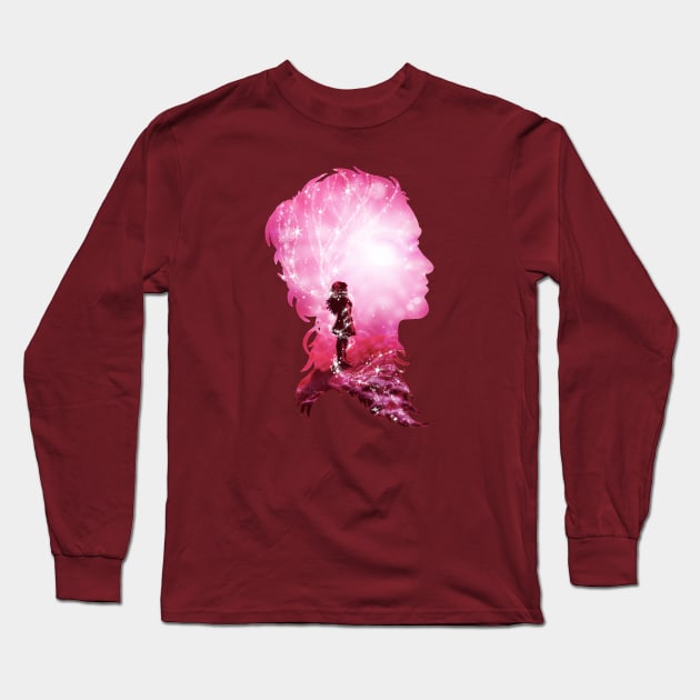 Cosmic Love Long Sleeve T-Shirt by DVerissimo